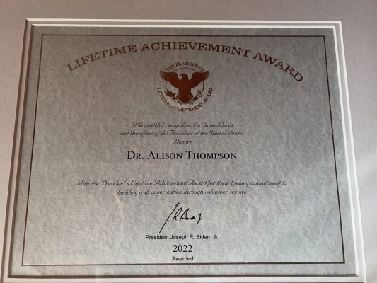 Presidential Lifetime Achievement Award